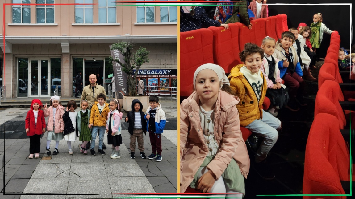 Minik Kalpler Sinemada Keyifli Anlar Yaşadı!